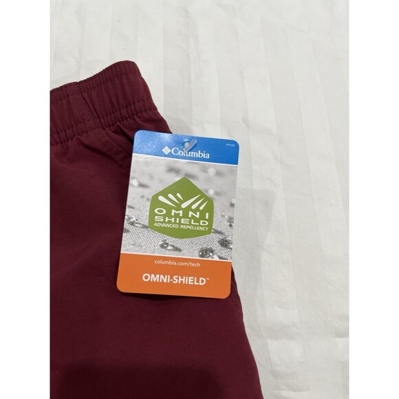 Columbia Women’s Sandy River II Shorts Size XXL Red Omni-Shield Hiking Outdoor - Picture 2 of 8